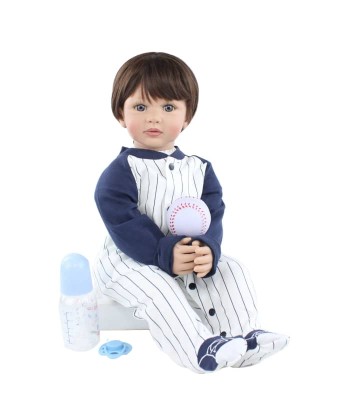 Grande poupée reborn toddler 60cm - TEDDY les ligaments