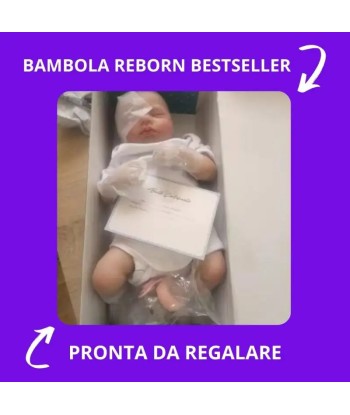 Poupée realborn yeux fermés 50cm - CHARLES votre restaurant rapide dans 