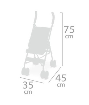 Passeggino per bambole reborn femmine/maschio les ligaments