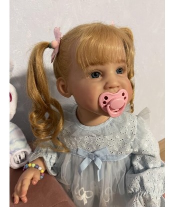 Bambola reborn toddler femmina (80cm) capelli lunghi - Mia by Bountiful Baby vous aussi creer 