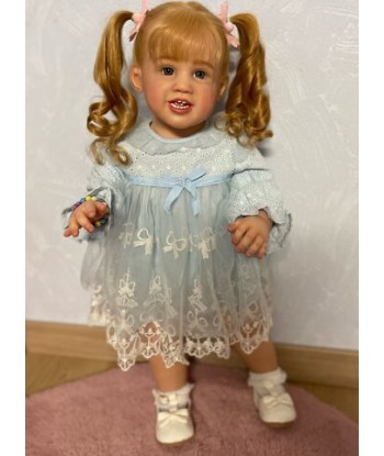 Bambola reborn toddler femmina (80cm) capelli lunghi - Mia by Bountiful Baby vous aussi creer 