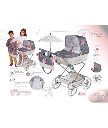 Passeggino per bambole reborn [manubrio regolabile] destockage