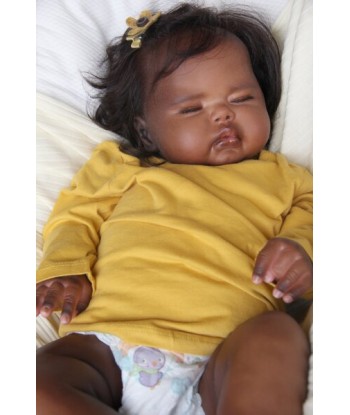 Bambola reborn toddler afroamericana 66cm - Pickle by Nikki Johnston chez Cornerstreet bien 