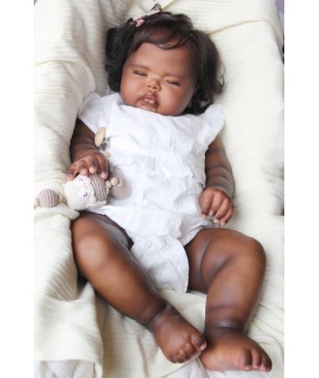 Bambola reborn toddler afroamericana 66cm - Pickle by Nikki Johnston chez Cornerstreet bien 