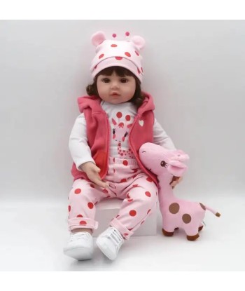 Bambola reborn vestiti/accessori da neonato 47cm - MENINA plus qu'un jeu 