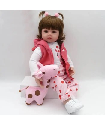 Bambola reborn vestiti/accessori da neonato 47cm - MENINA plus qu'un jeu 