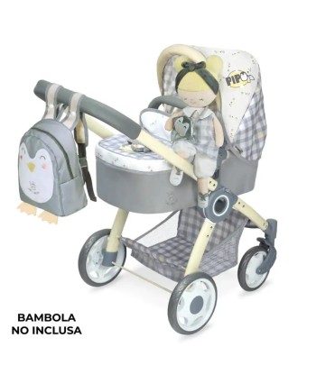 Passeggino reborn pieghevole penguin 3in1 outlet