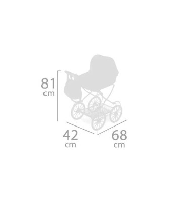 Carrozzina inglesina giocattolo [bambola reborn] basket pas cher