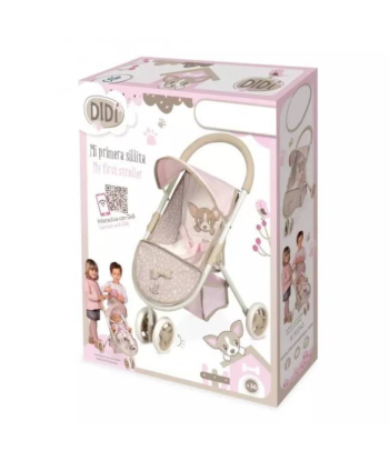 Passeggino giocattolo 3 ruote per bambole reborn en stock