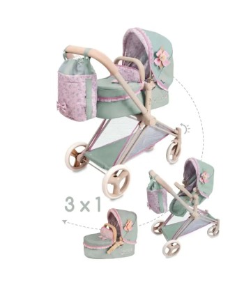 Passeggino reborn 3in1 culla convertibile les ctes