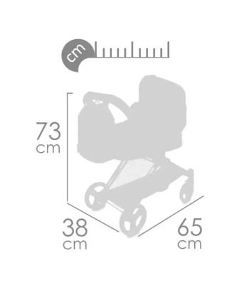 Passeggino reborn 3in1 culla convertibile les ctes