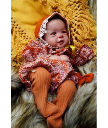 Bellissima bambola reborn occhi blu - Amelie by Sandy Faber france