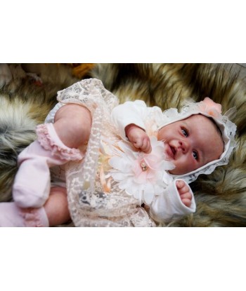 Bellissima bambola reborn occhi blu - Amelie by Sandy Faber france