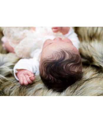 Bellissima bambola reborn occhi blu - Amelie by Sandy Faber france