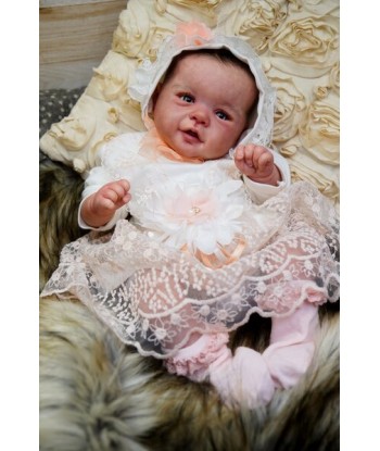 Bellissima bambola reborn occhi blu - Amelie by Sandy Faber france