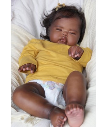 Bambola reborn toddler afroamericana 66cm - Pickle by Nikki Johnston soldes