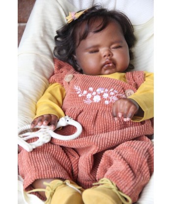 Bambola reborn toddler afroamericana 66cm - Pickle by Nikki Johnston soldes