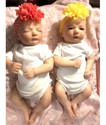 Neonati reborn gemelli Jennie & Jennie by Bountiful baby pas cher