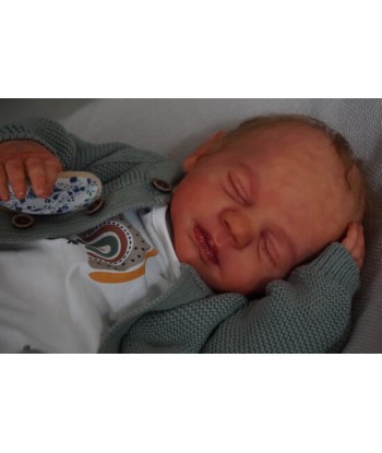 Bambola reborn maschio che dorme - Mayeul by Realborn Steven commande en ligne