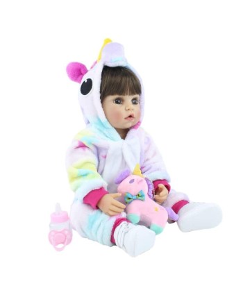 Bébé reborn pyjama licorne - BIANCA Par le système avancé 