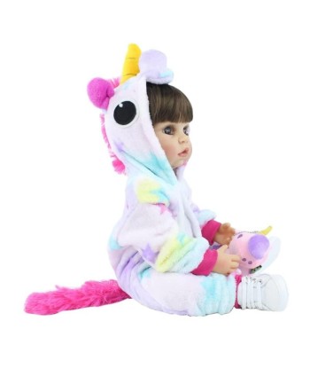 Bébé reborn pyjama licorne - BIANCA Par le système avancé 