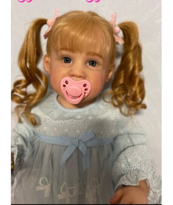 Bambola reborn toddler femmina (80cm) capelli lunghi - Mia by Bountiful Baby Le MVP de beaucoup