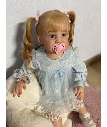 Bambola reborn toddler femmina (80cm) capelli lunghi - Mia by Bountiful Baby Le MVP de beaucoup