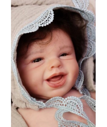 Bambola reborn femmina sorridente Felisa by Bonnie Seben destockage