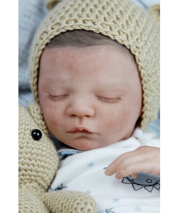 Piccolo neonato reborn maschio - Christopher (Peter Pan) by Realborn chez Cornerstreet bien 