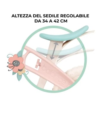 Bici bimba senza pedali 3-5 anni rosa acheter en ligne