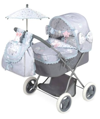 Passeggino reborn maschio  pieghevole con ombrellino brillant des détails fins