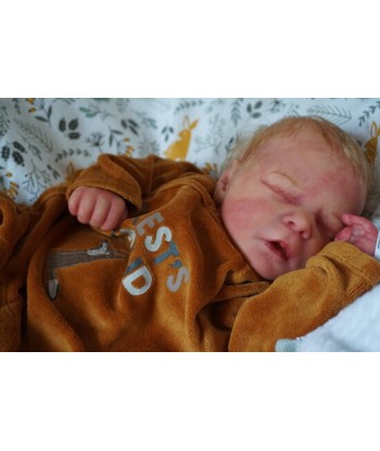 Bambola reborn maschio che dorme - Arthur by Realborn Darren Voir les baskets