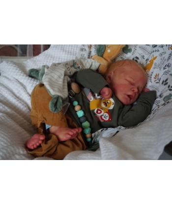 Bambola reborn maschio che dorme - Arthur by Realborn Darren Voir les baskets