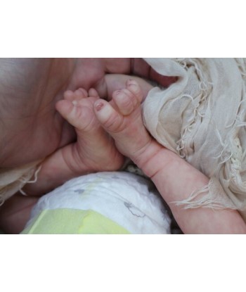 Bambola reborn realborn occhi aperti - Veronica by Bountiful Baby les muscles