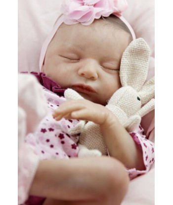 Bambola reborn femmina realborn - Luna by Bonnie Brown (edizione limitata N°369/1500) en linge