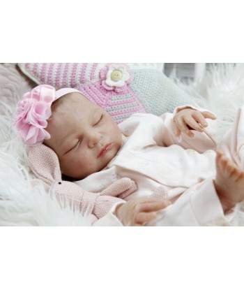 Bambola reborn femmina realborn - Luna by Bonnie Brown (edizione limitata N°369/1500) en linge