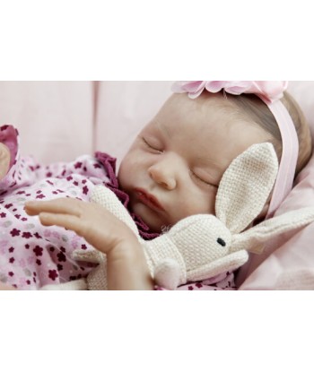 Bambola reborn femmina realborn - Luna by Bonnie Brown (edizione limitata N°369/1500) en linge