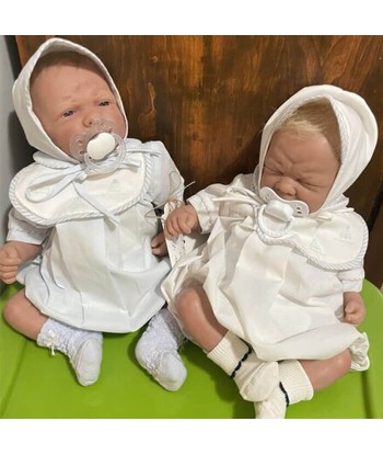 Bambole reborn gemelli preemie Billy Bob & Jimmy Jo by Lynn Katsaris Venez acheter