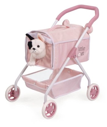 Poussette en peluche de France